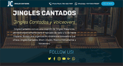 Desktop Screenshot of jinglescantados.com